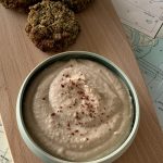 Butter Bean Dip with Oven Baked Falafel